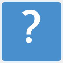 About us icon.  Question mark 